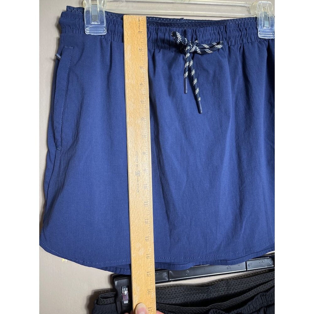 Skorts Bundle 2 Woven Trek Performance Athleisure Black Navy Sportswear Women M - Picture 6 of 12